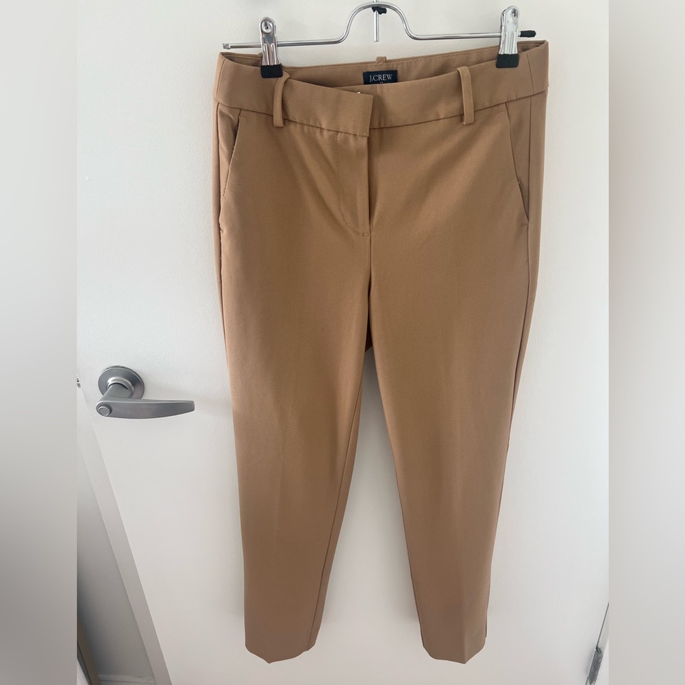 J. Crew Ruby Crop Pants in Tan - size 2